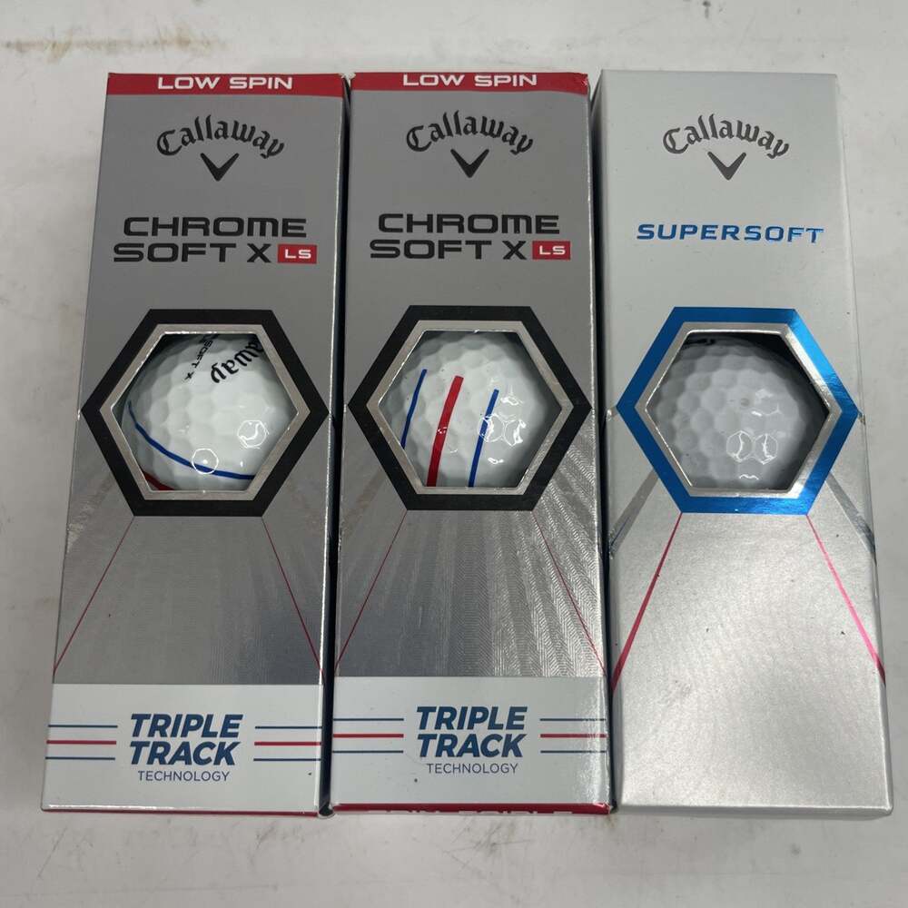 Callaway Golf Ball Lot Of 9 NEW